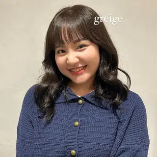 ミディアム カラー Haruka 🎀暖色カラーのヘアスタイル