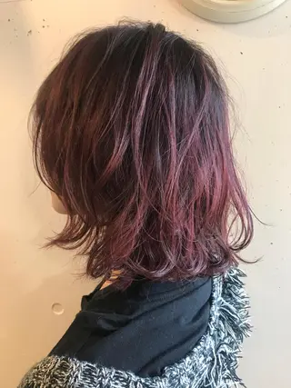 ミディアム 勝沼 佑季のヘアスタイル