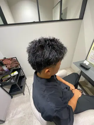 ショート 高岡/ミニモ限定価格 メンズ/米田翔悟のヘアスタイル