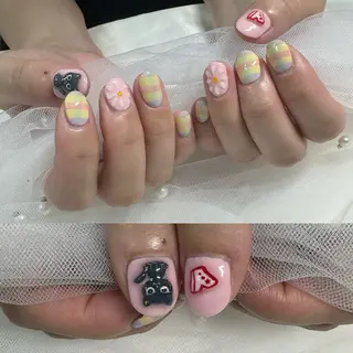 ネイル 東 千夏のネイルデザイン