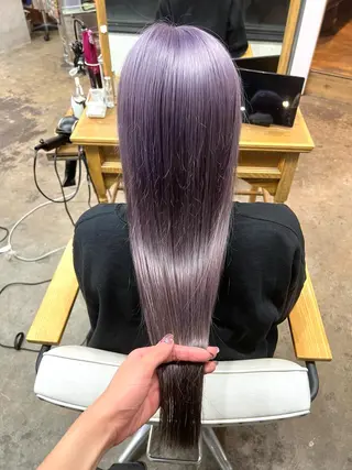 カラー いざわりお /梅田/ブリーチのヘアスタイル