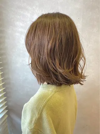 カラー 上之門 未結のヘアスタイル