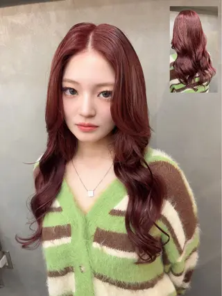 ロング カラー tnbtokyo所属・🌟今だけ超特価 Lylykawanaのヘアスタイル