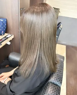 ロング カラー パーマモデル募集中 瀬在紗也香のヘアスタイル
