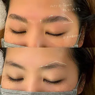 マツエク・マツパ アイブロウ GO TODAY SHAiRE SALON Vellmie店所属・吉祥寺kasumi 🌛eye/browのマツエク・マツパデザイン