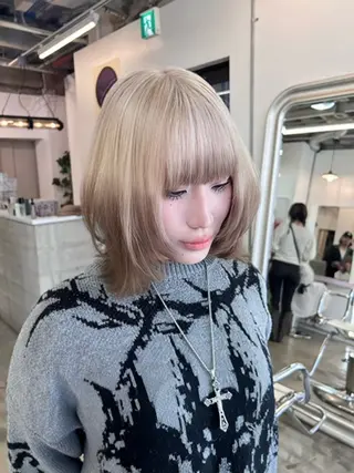 ミディアム カラー 🐩🎀ness / ルリ🔮🍓のヘアスタイル