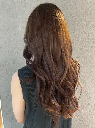 ロング ハートボックス　四ツ谷所属・Heart box 仲嶺　瑠輝のヘアスタイル