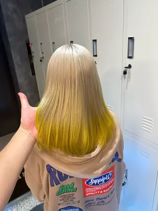 ミディアム ✨メンズ特化& ブリーチ特化Ryuのヘアスタイル