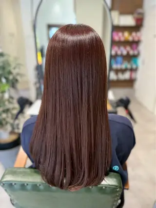 カラー kanae🫧 ｜透明感カラー｜平尾のヘアスタイル