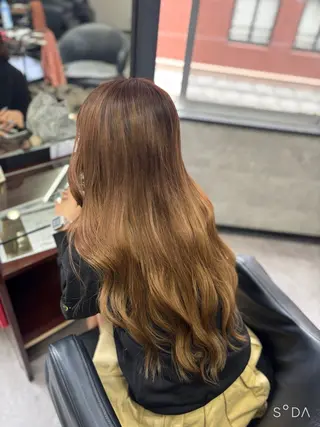 ロング 韓国ヘア✨エクステ/ しおりのヘアスタイル