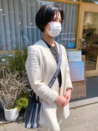 ショート merc. 福田茜のヘアスタイル