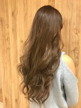 ロング カラー ハイライト/髪質改善 ✂️十河祐輝のヘアスタイル
