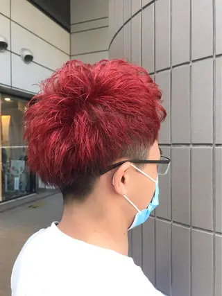 ショート メンズ MATSURI BASE.AWAJIのヘアスタイル