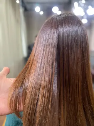 セミロング 髪質改善 Yoshiのヘアスタイル