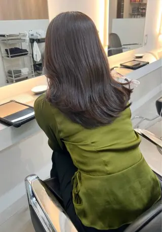 ロング 藤井 ユウキのヘアスタイル