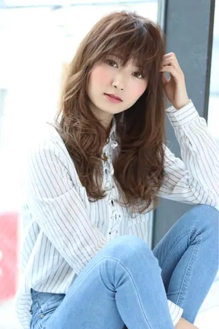 ロング カラー パーマ メンズパーマの巨匠 鈴木純のヘアスタイル