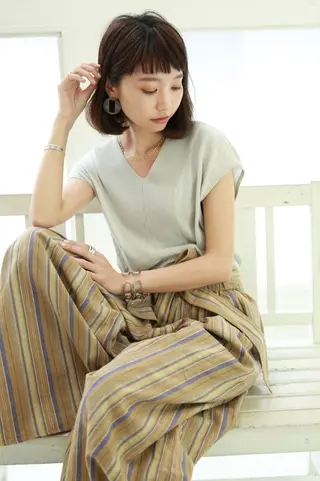 ミディアム 指名支持率NO.1 スタイリストのヘアスタイル