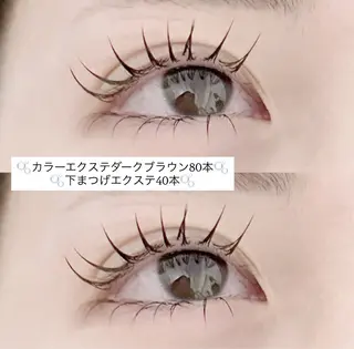 マツエク・マツパ Le'a永山 綾華のマツエク・マツパデザイン