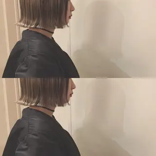 ミディアム 🌸ハイトーン 新田 廉 🌸のヘアスタイル