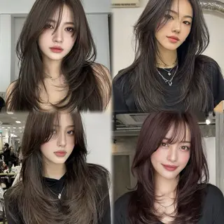 ロング ✂韓国レイヤー 🦋みやび🪽のヘアスタイル