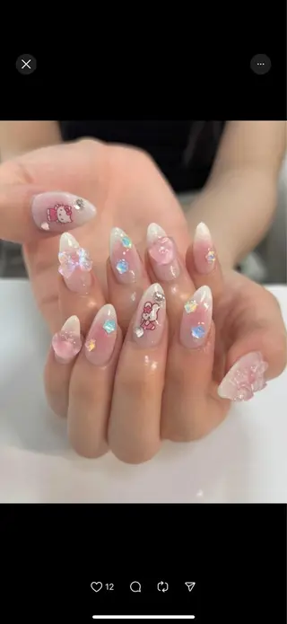 ショート Pio Mielのネイルデザイン