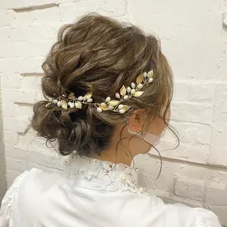 セミロング まつパ・ヘアセット ♡Chinami♡のマツエク・マツパデザイン