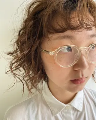 ショート カラー パーマ指名No1 /namiのヘアスタイル