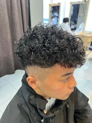 パーマ メンズ パーマ特化美容師 茂木広幸のヘアスタイル