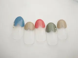 ネイル トップネイリスト Ribbon立川店のネイルデザイン