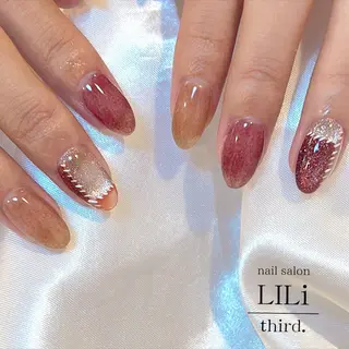ネイル nail salon LILi third.所属・Saya ᵕ̈*のネイルデザイン