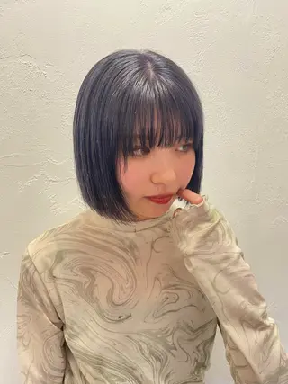 ショート カラー ケアパーマ/ケアブリ ーチdaisukeのヘアスタイル