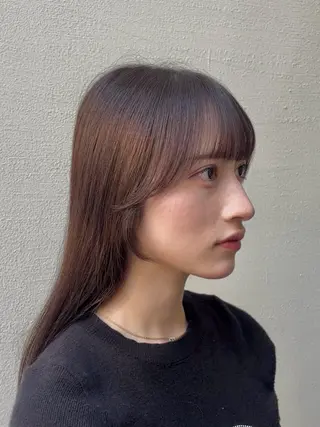 𝐲𝐮𝐮 /艶髪 /透明感カラー🌱のヘアスタイル