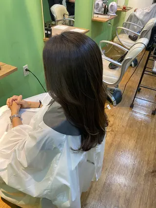 ロング カラー 【エシカル】 HOSOMIのヘアスタイル