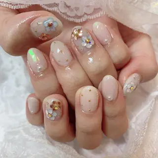 ネイル La neige* yuki 🥯🍑のネイルデザイン