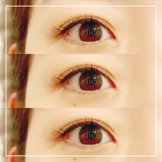マツエク・マツパ KNACK eye lash RISAのマツエク・マツパデザイン