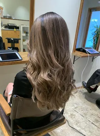 ロング カラー 園田 将士のヘアスタイル