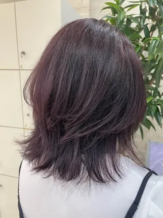 ミディアム カラー 田野倉NEXT店 美髪ニストのヘアスタイル