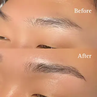 メンズ アイブロウ REBYNA所属・REBYNA 【リバイン】のマツエク・マツパデザイン