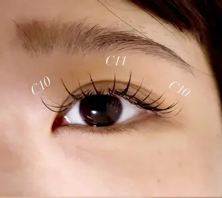 マツエク・マツパ 谷口 優奈のマツエク・マツパデザイン