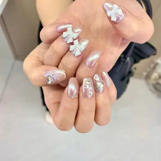 ネイル 大阪福島韓国束感まつ げ Sayaka🤍のマツエク・マツパデザイン