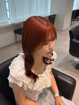 カラー ᴛᴏᴍᴏᴋᴀ / ᴄʜᴇʀɪのヘアスタイル