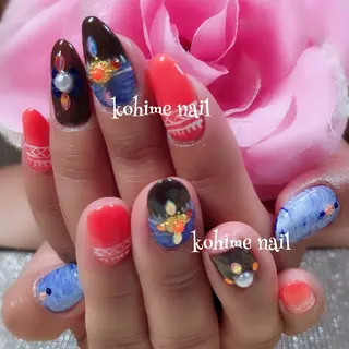 ネイル 佐藤 澄江のネイルデザイン