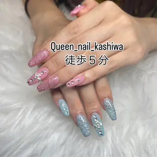 ネイル Queen Nail 柏店　クイーンネイルのネイルデザイン