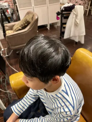 メンズ キッズ 中澤 勇斗のヘアスタイル