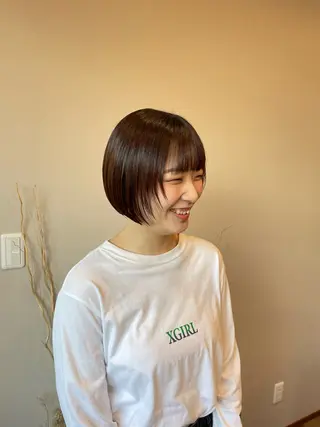 ショート jamme所属・今井 樹璃のヘアスタイル