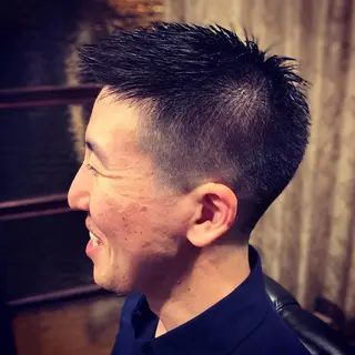 ショート メンズ HIROGINZA ヒロ銀座 青山所属・マツオ リュウホウ🐉のヘアスタイル