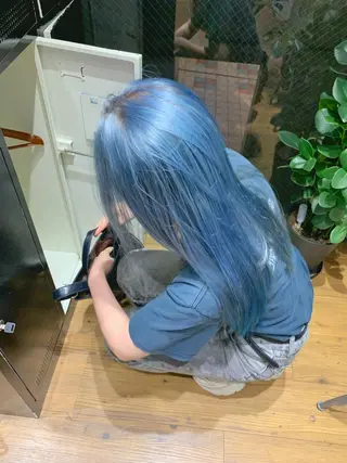 ロング ハイトーンNo.1✨ パーマ✨イマイタツヤのヘアスタイル