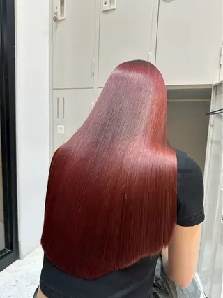 ロング カラー ヘアアレンジ ALLEN HAIR松戸所属・SAKI 💙のヘアスタイル