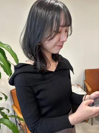 ミディアム Lumier de mashu所属・梅田美容室/カット /Maoのヘアスタイル