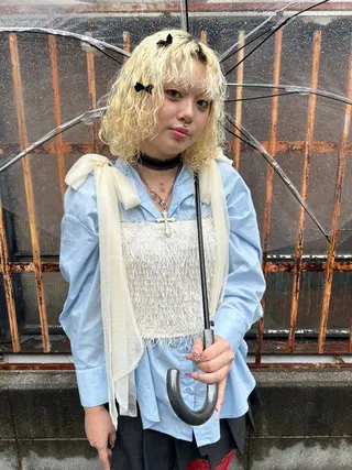 パーマ 吉岡 さゆりのヘアスタイル